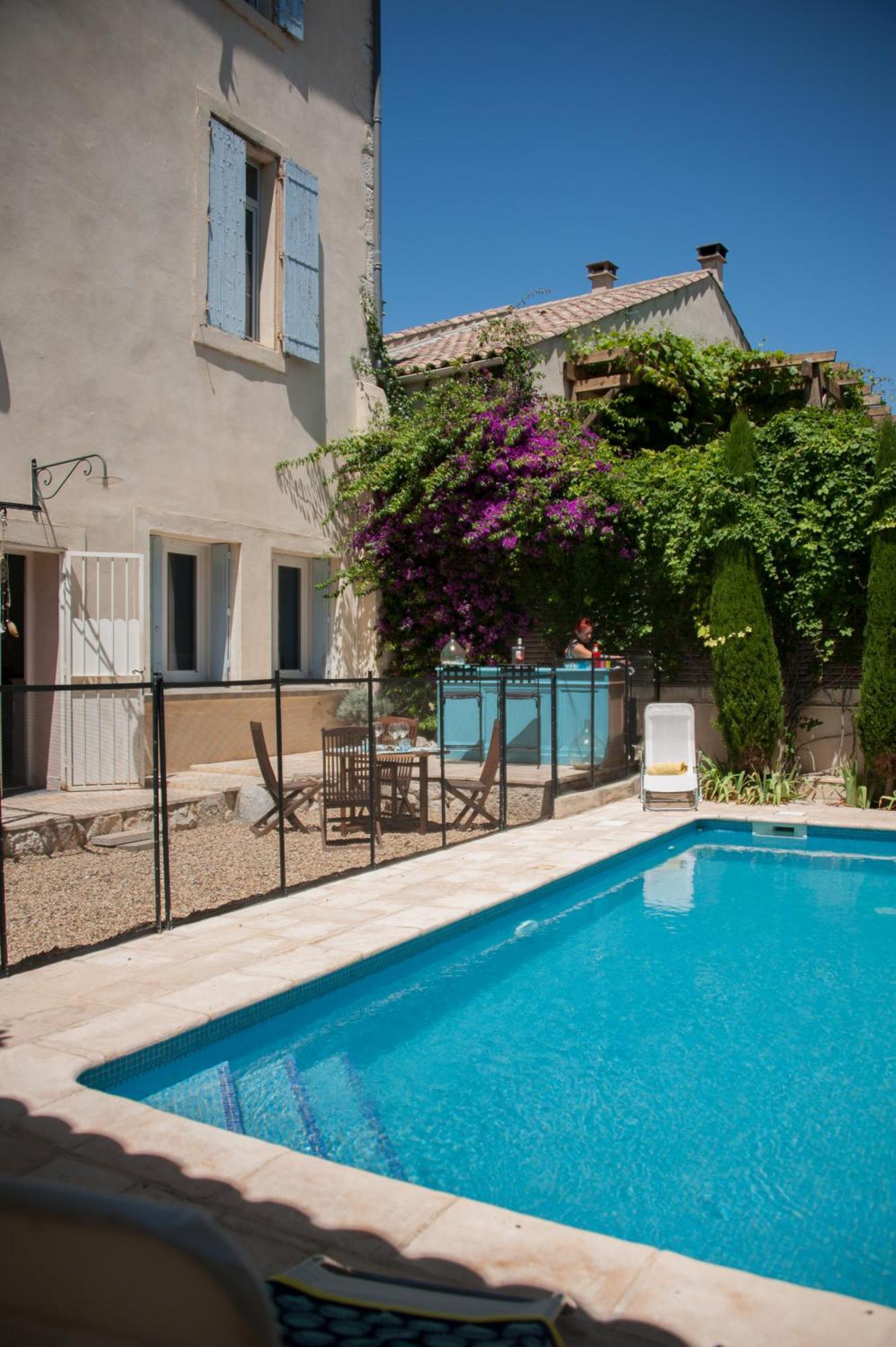 Maison Pelissier Bed And Breakfast With Sweeming Pool Cuxac-dʼAude Exterior foto