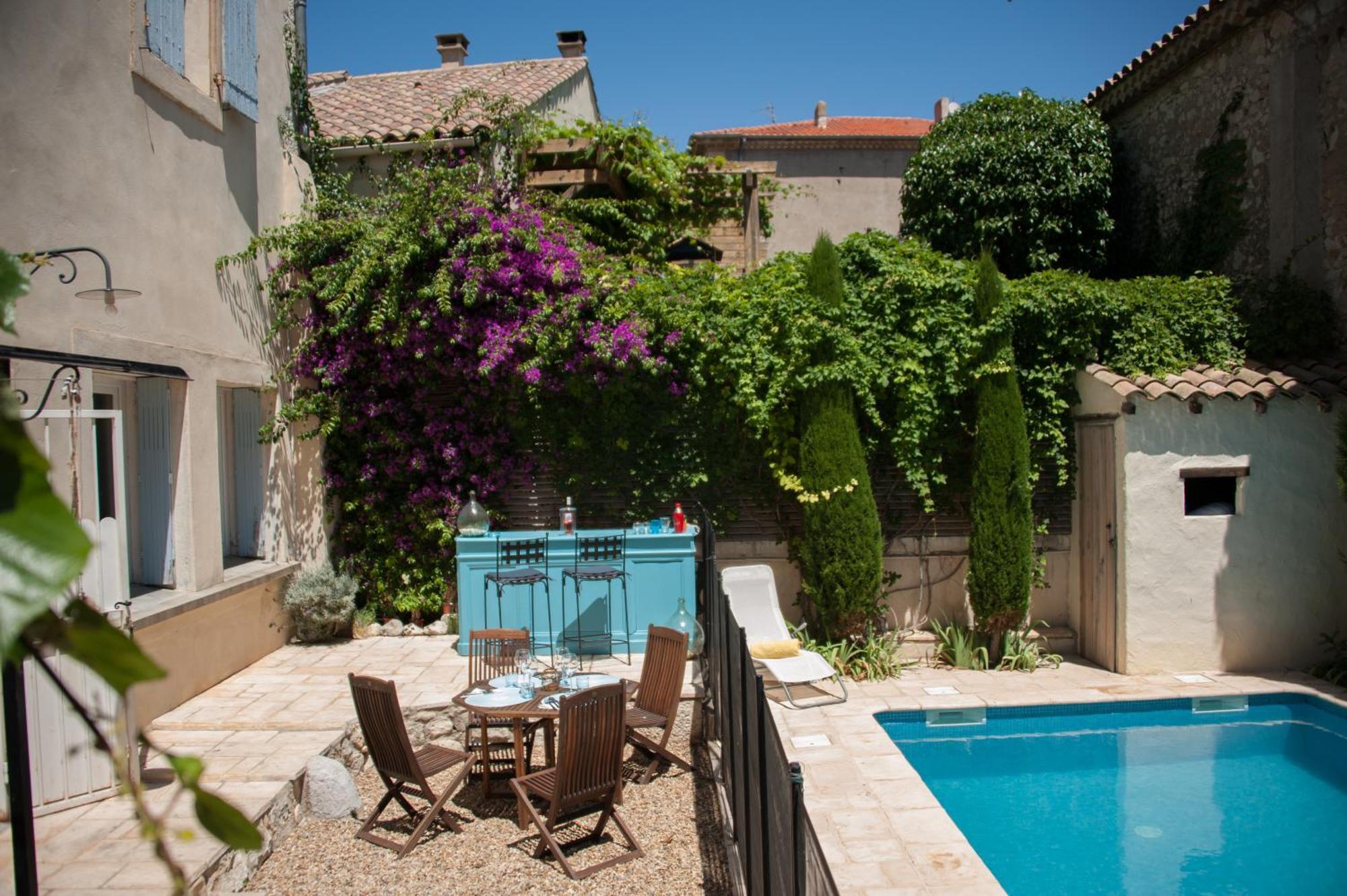 Maison Pelissier Bed And Breakfast With Sweeming Pool Cuxac-dʼAude Exterior foto